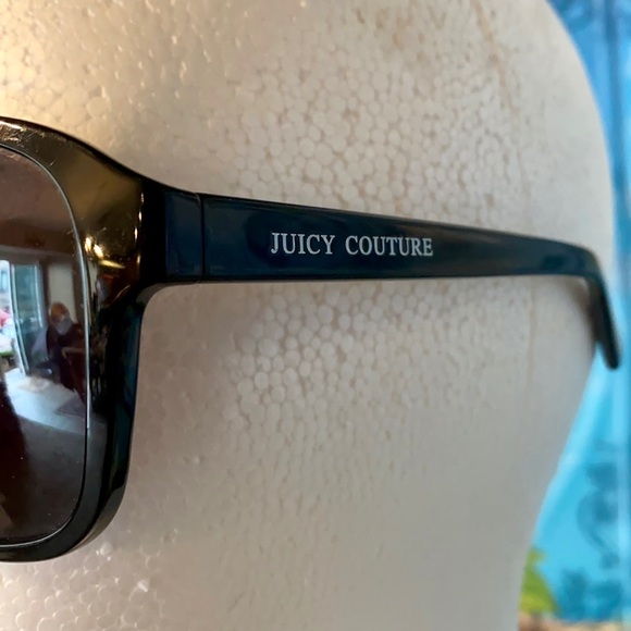 🍀 Juicy Couture Sunglasses W/ Four Leaf Clover! - Picture 8 of 14